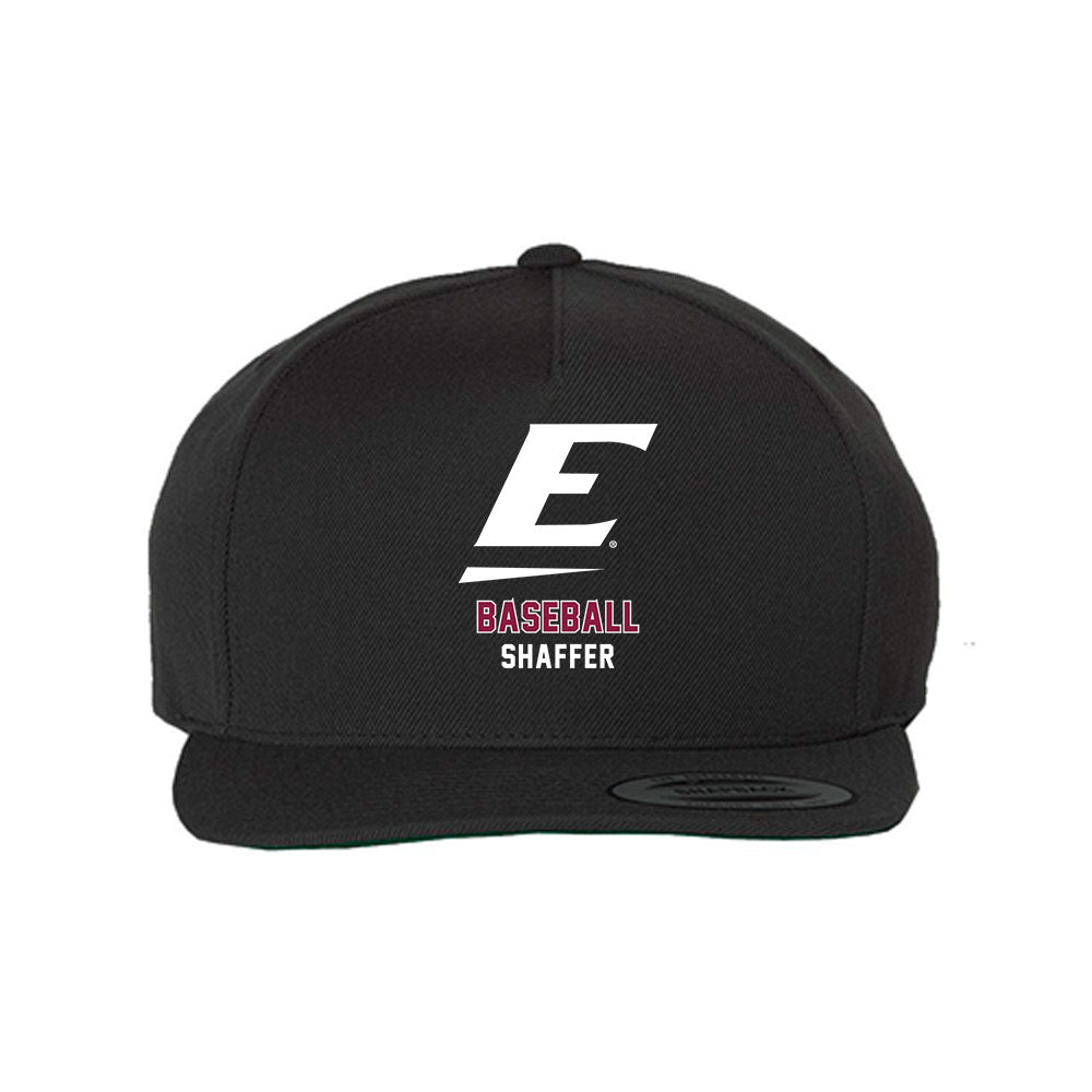 EKU - NCAA Baseball : Silas Shaffer - Snapback Hat-0