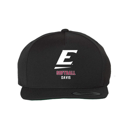 EKU - NCAA Softball : Lilly Davis - Snapback Hat-0