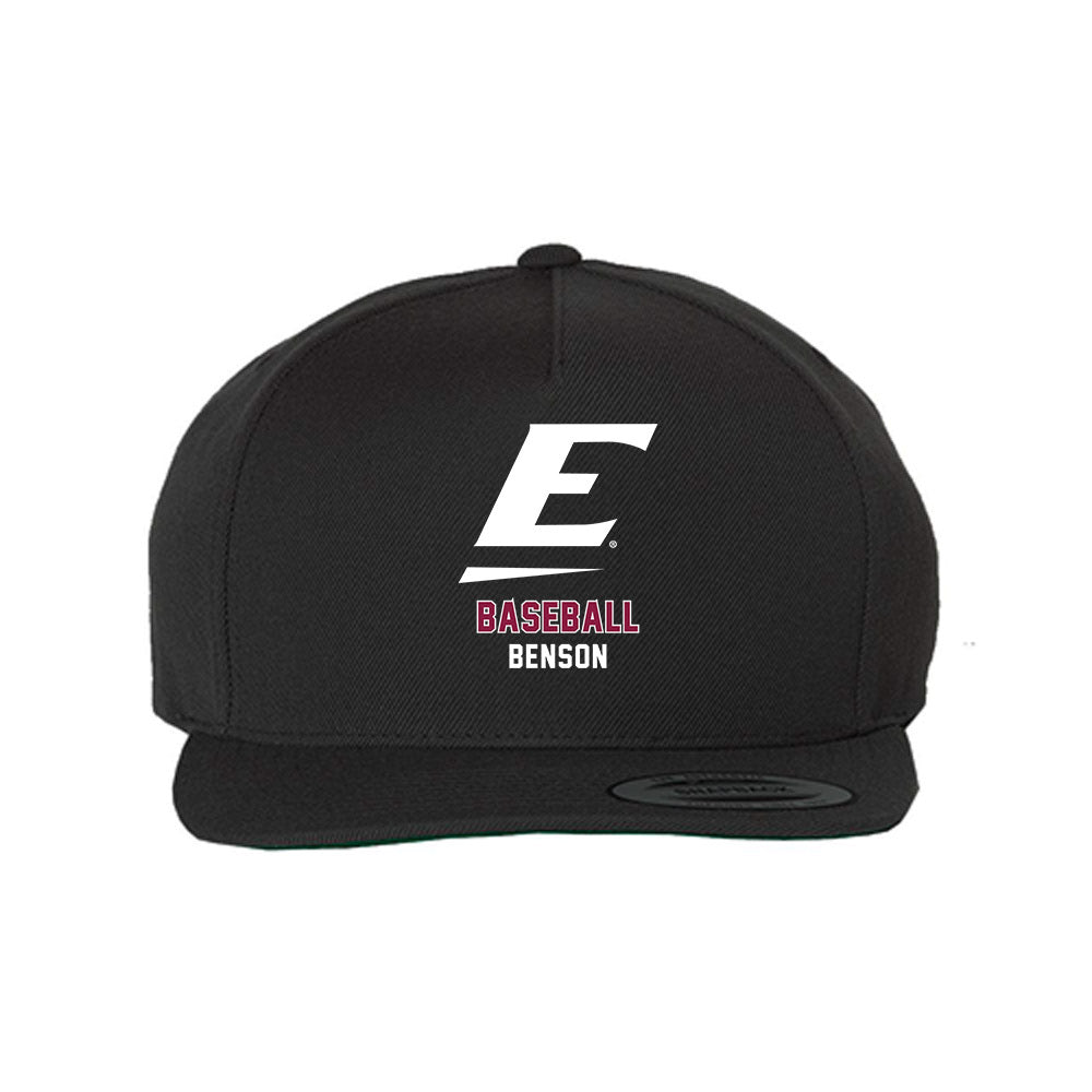 EKU - NCAA Baseball : Kobe Benson - Snapback Hat-0