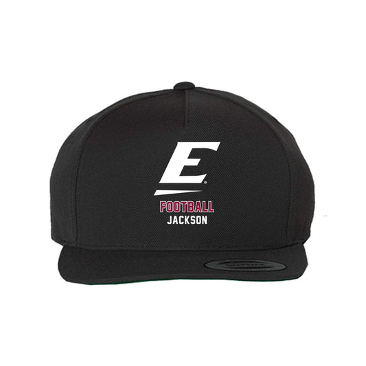 EKU - NCAA Football : OBrien Jackson - Snapback Hat-0