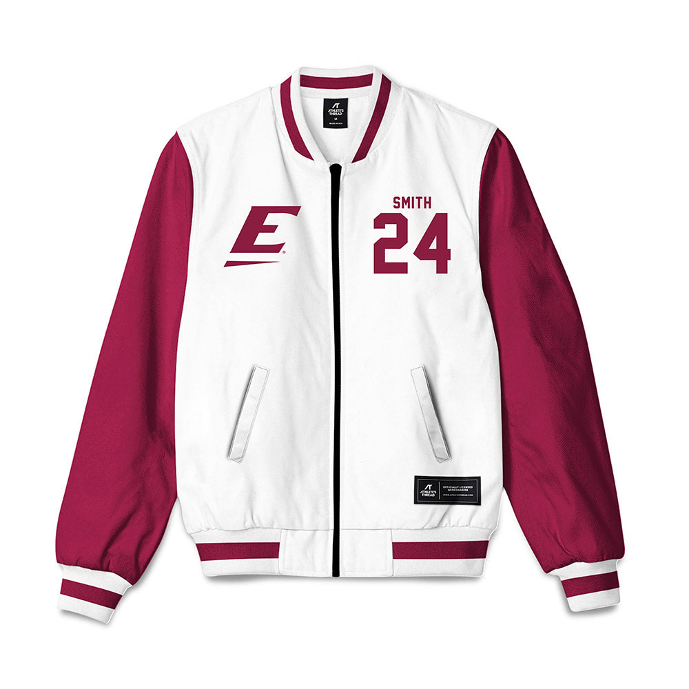 EKU - NCAA Football : Kaden Smith - Bomber Jacket-0