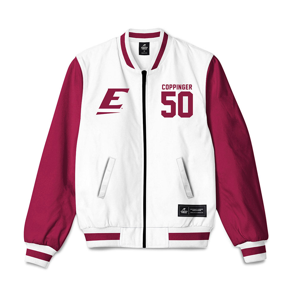 EKU - NCAA Football : Liam Coppinger - Bomber Jacket-0