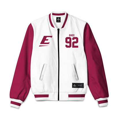 EKU - NCAA Football : Simon Ghee - Bomber Jacket-0