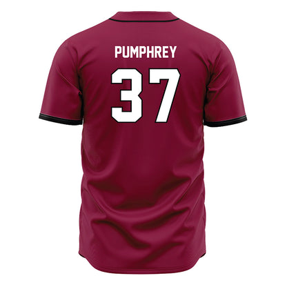 EKU - NCAA Baseball : Cooper Pumphrey - Maroon Jersey-1