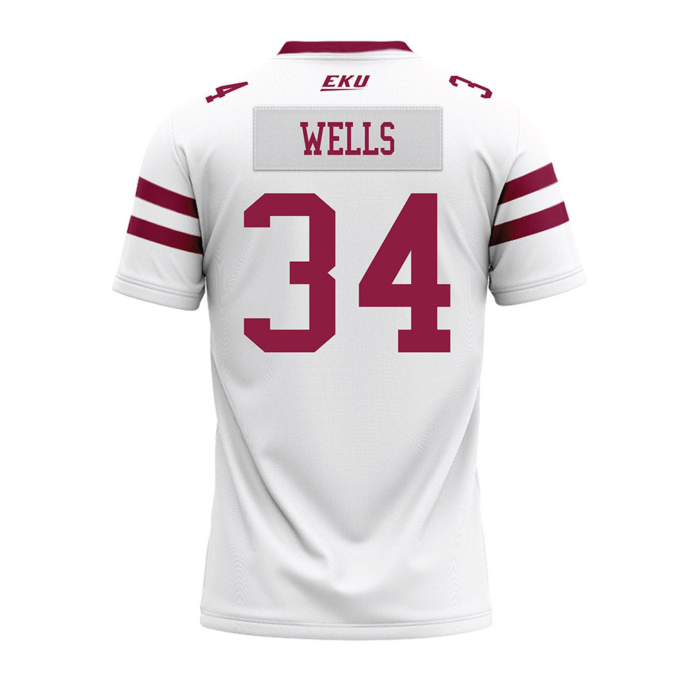 EKU - NCAA Football : Brody Wells - Premium Football Jersey-1