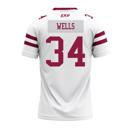 EKU - NCAA Football : Brody Wells - Premium Football Jersey-1