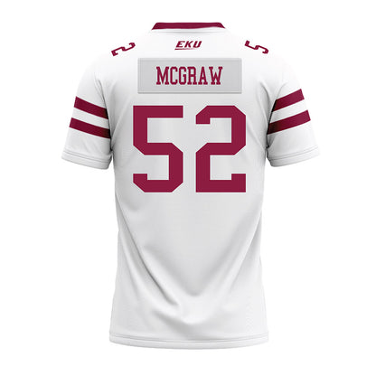 EKU - NCAA Football : Brandon McGraw - Premium Football Jersey-1
