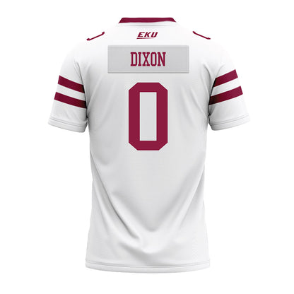 EKU - NCAA Football : Jakob Dixon - White Premium Football Jersey-1