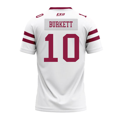 EKU - NCAA Football : Myles Burkett - Premium Football Jersey-1