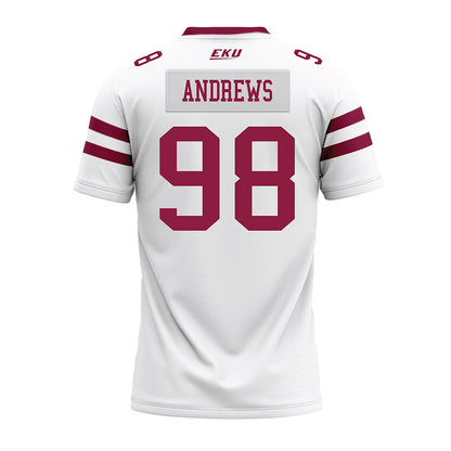 EKU - NCAA Football : Cedric Andrews - Premium Football Jersey-1