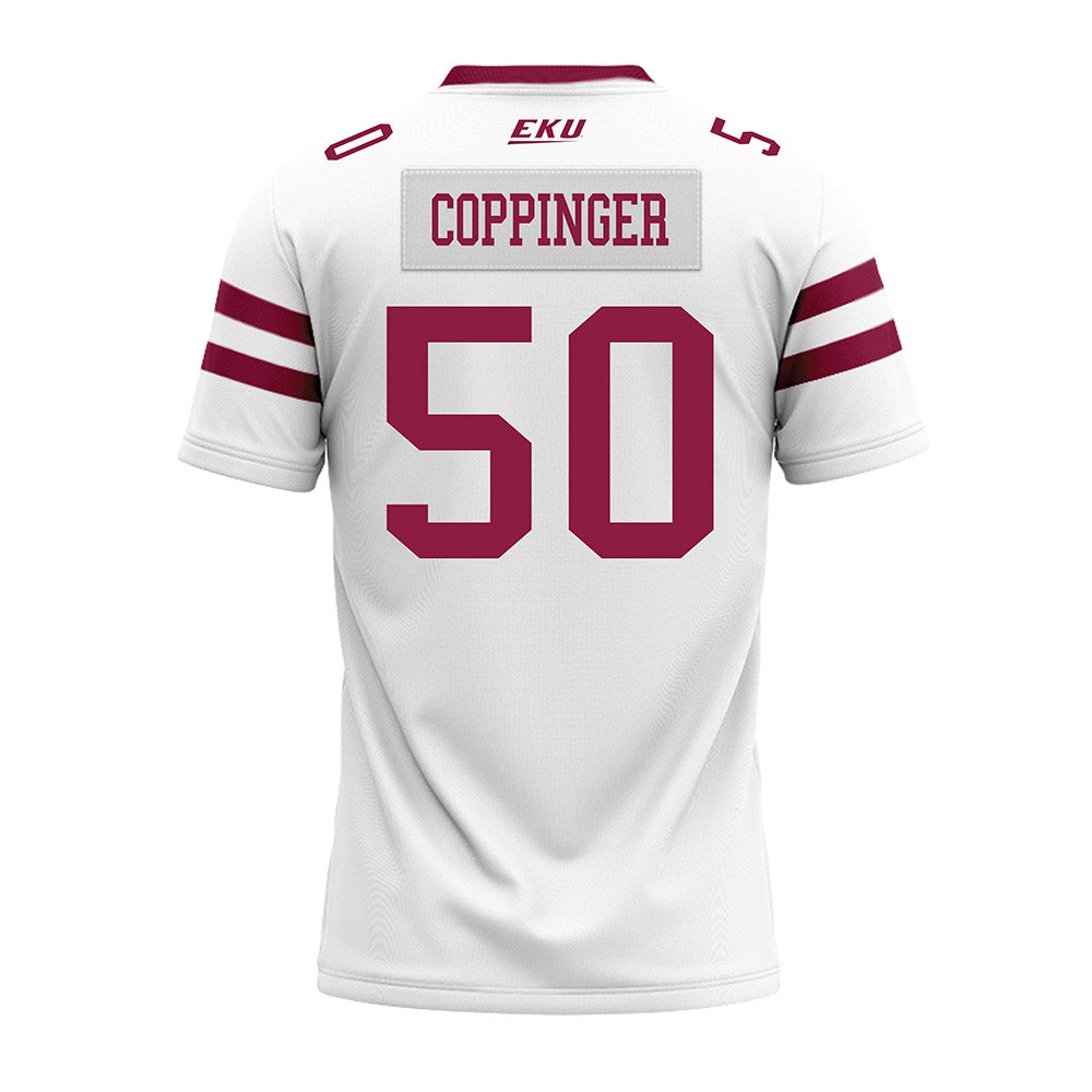 EKU - NCAA Football : Liam Coppinger - Premium Football Jersey-1