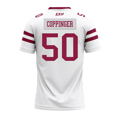 EKU - NCAA Football : Liam Coppinger - Premium Football Jersey-1