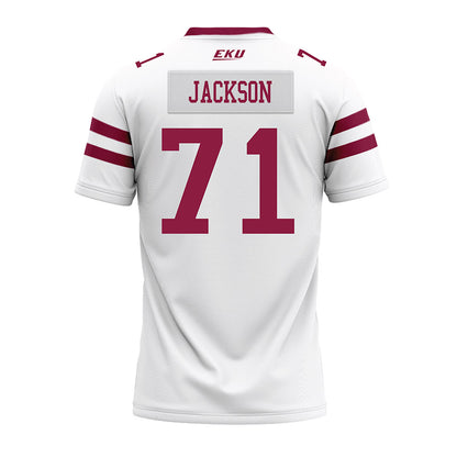 EKU - NCAA Football : OBrien Jackson - Premium Football Jersey-1