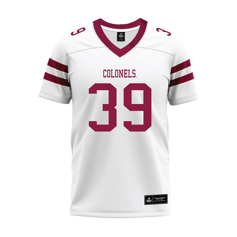 EKU - NCAA Football : Cameron Jessee - White Premium Football Jersey-0