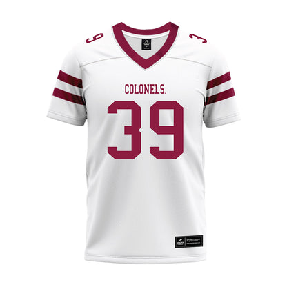 EKU - NCAA Football : Cameron Jessee - White Premium Football Jersey-0