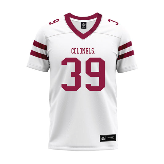 EKU - NCAA Football : Cameron Jessee - White Premium Football Jersey-0