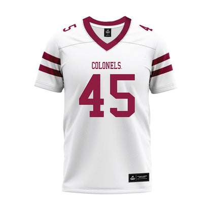 EKU - NCAA Football : Quaid Luginbill - White Premium Football Jersey-0