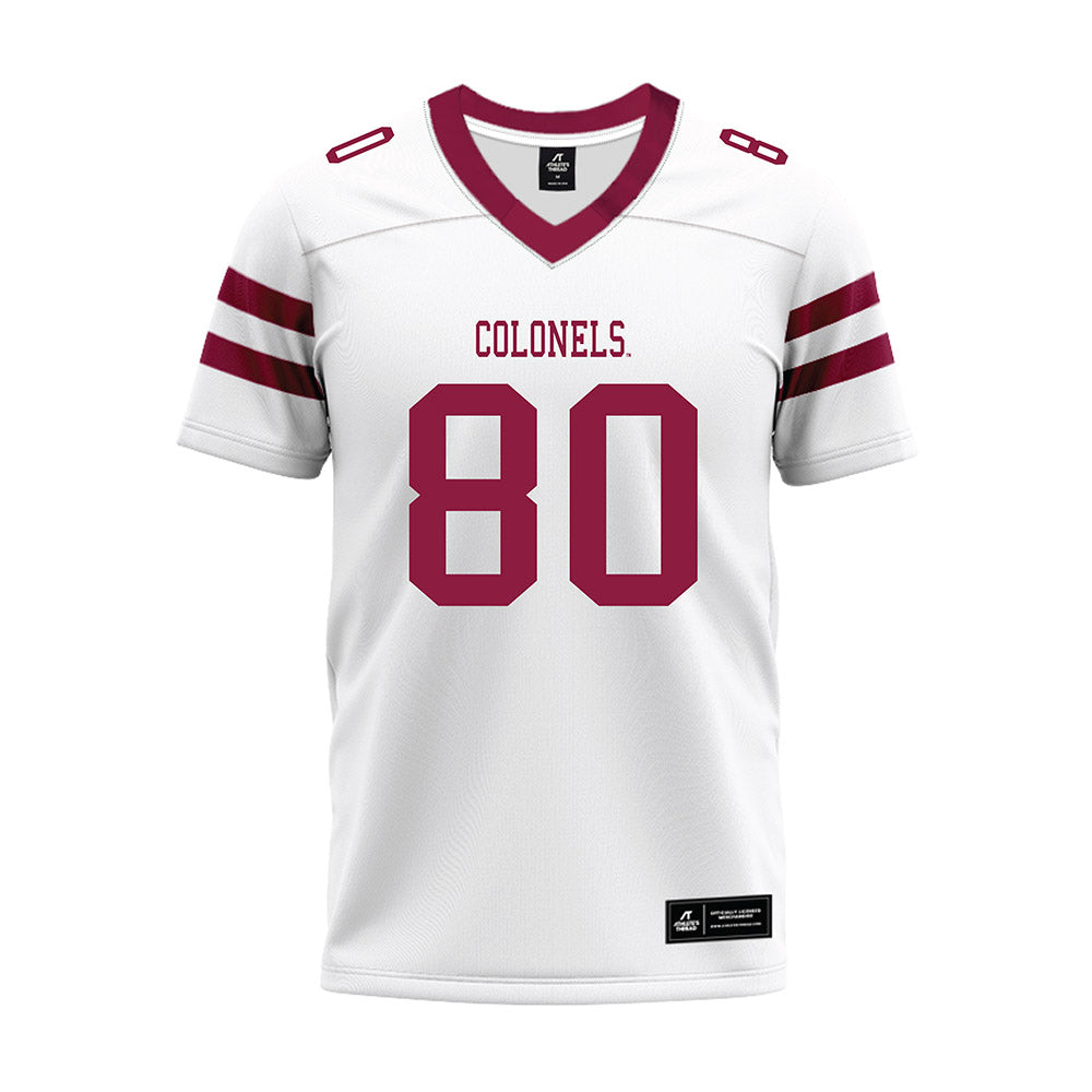 EKU - NCAA Football : Kobie Hughes - White Premium Football Jersey-0