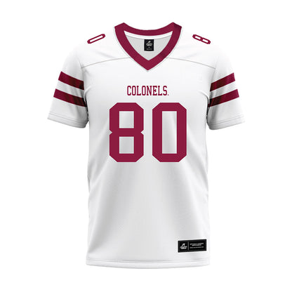 EKU - NCAA Football : Kobie Hughes - White Premium Football Jersey-0