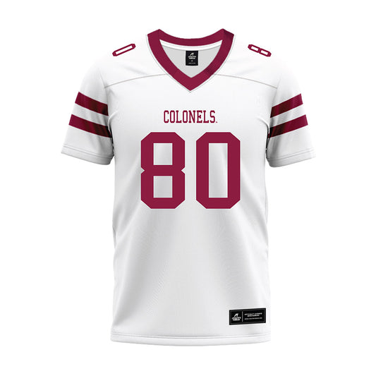 EKU - NCAA Football : Kobie Hughes - White Premium Football Jersey-0