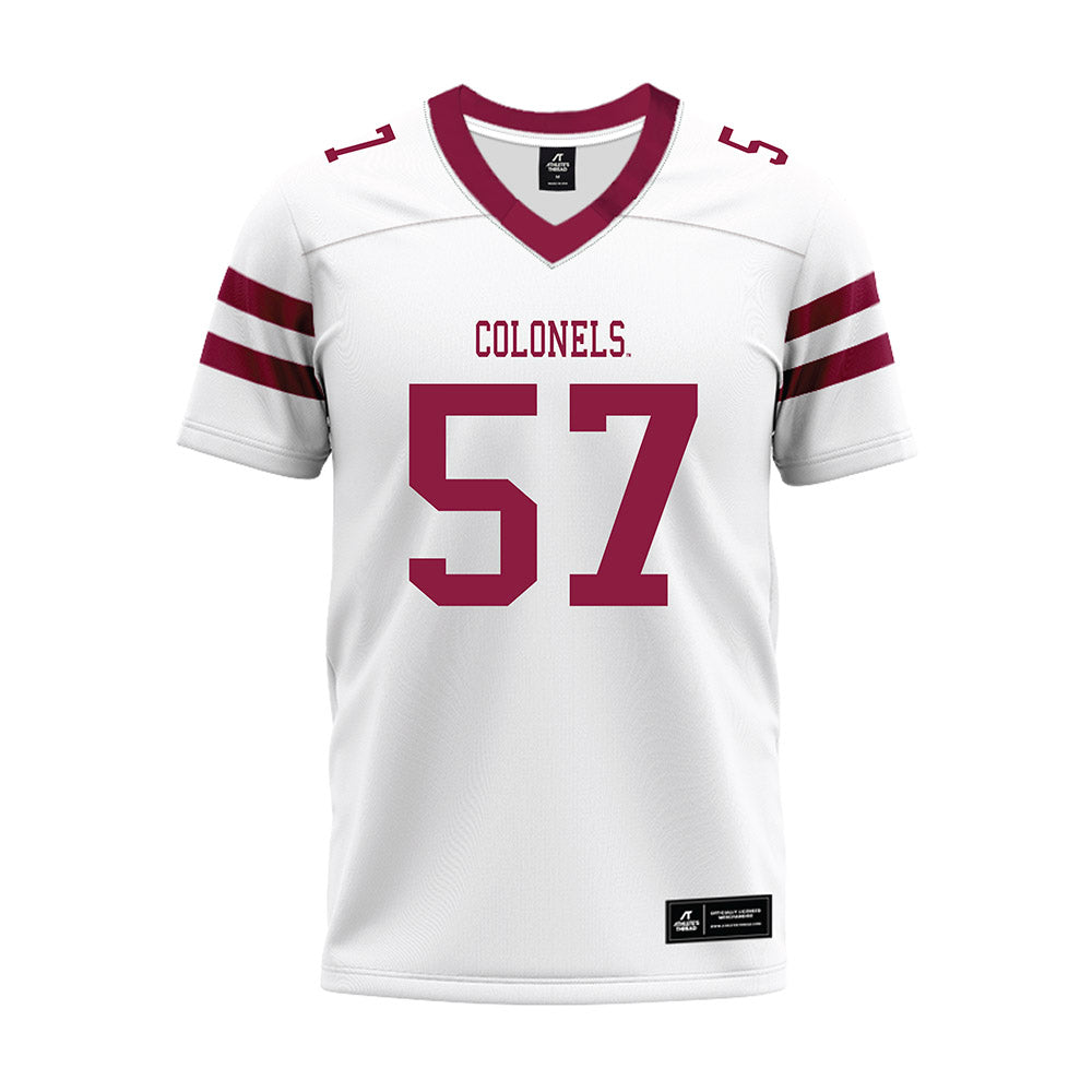 EKU - NCAA Football : Graysen Riffe - White Premium Football Jersey-0