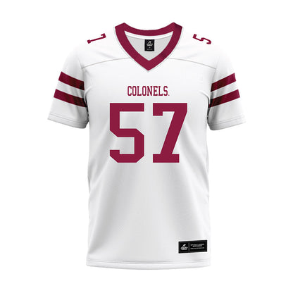 EKU - NCAA Football : Graysen Riffe - White Premium Football Jersey-0