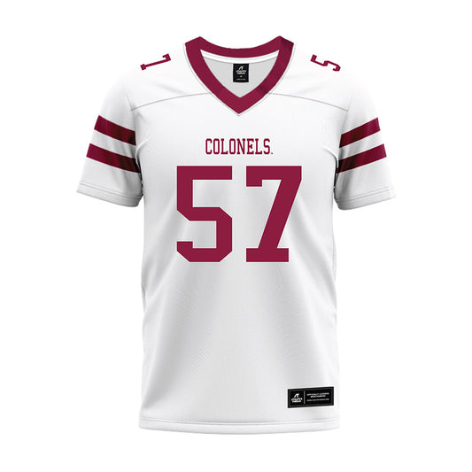 EKU - NCAA Football : Graysen Riffe - White Premium Football Jersey-0