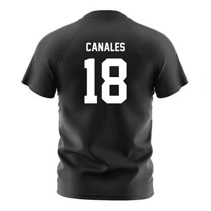 EKU - NCAA Women's Soccer : Miae Canales - Black Soccer Jersey-1