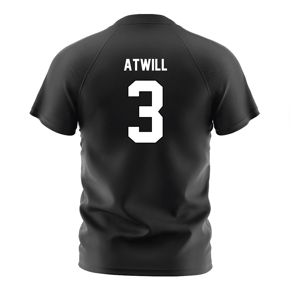 EKU - NCAA Women's Soccer : caroline Atwill - Black Soccer Jersey-1