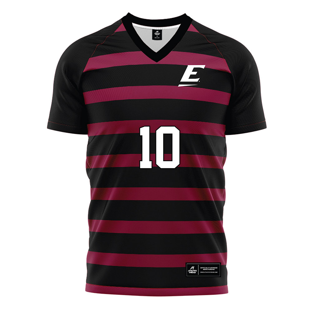 EKU - NCAA Women's Soccer : Emma Wolf - Black Soccer Jersey-0