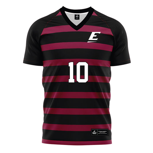 EKU - NCAA Women's Soccer : Emma Wolf - Black Soccer Jersey-0