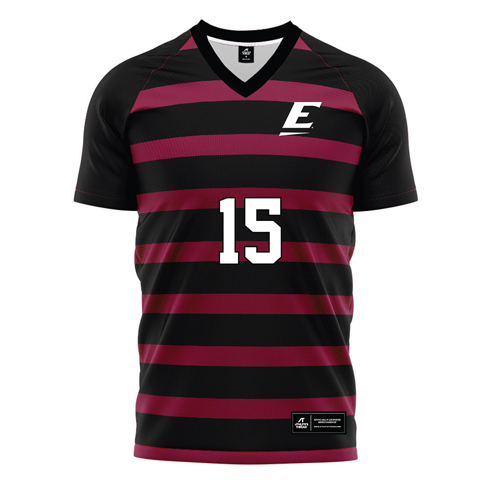 EKU - NCAA Women's Soccer : Rachel Phifer - Black Soccer Jersey-0