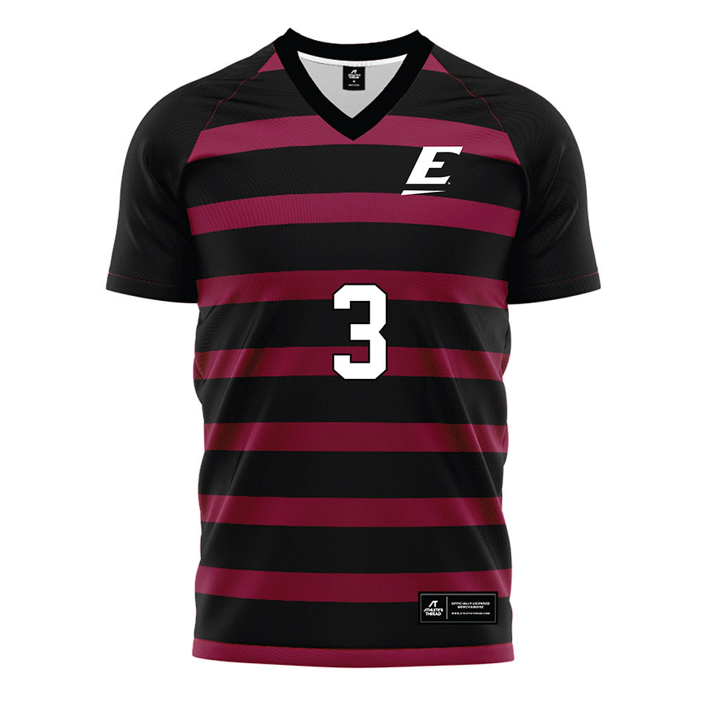 EKU - NCAA Women's Soccer : caroline Atwill - Black Soccer Jersey-0