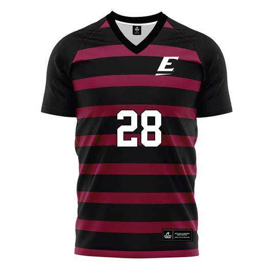 EKU - NCAA Women's Soccer : Silvia Shirey - Black Soccer Jersey-0