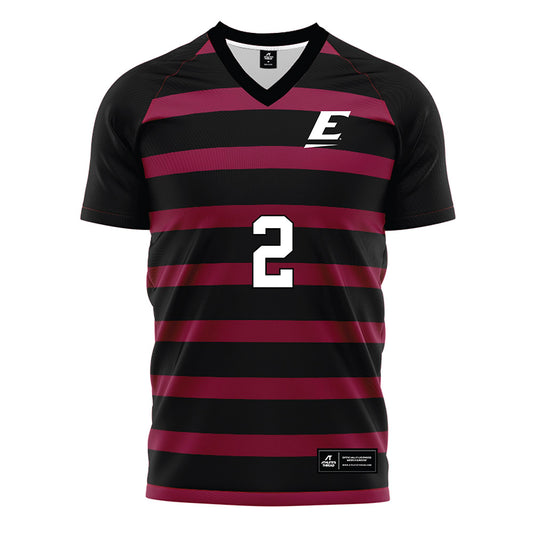 EKU - NCAA Women's Soccer : Peyton Smith - Black Soccer Jersey-0