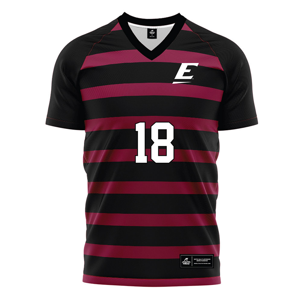 EKU - NCAA Women's Soccer : Miae Canales - Black Soccer Jersey-0