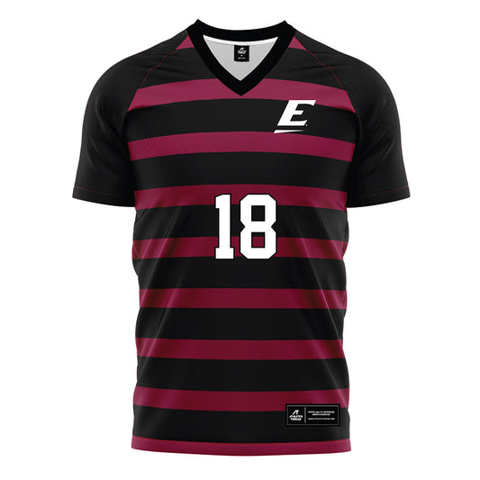 EKU - NCAA Women's Soccer : Miae Canales - Black Soccer Jersey-0