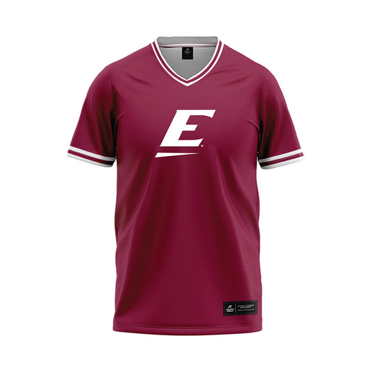 EKU - NCAA Softball : Lilly Davis - Maroon Baseball Jersey-0