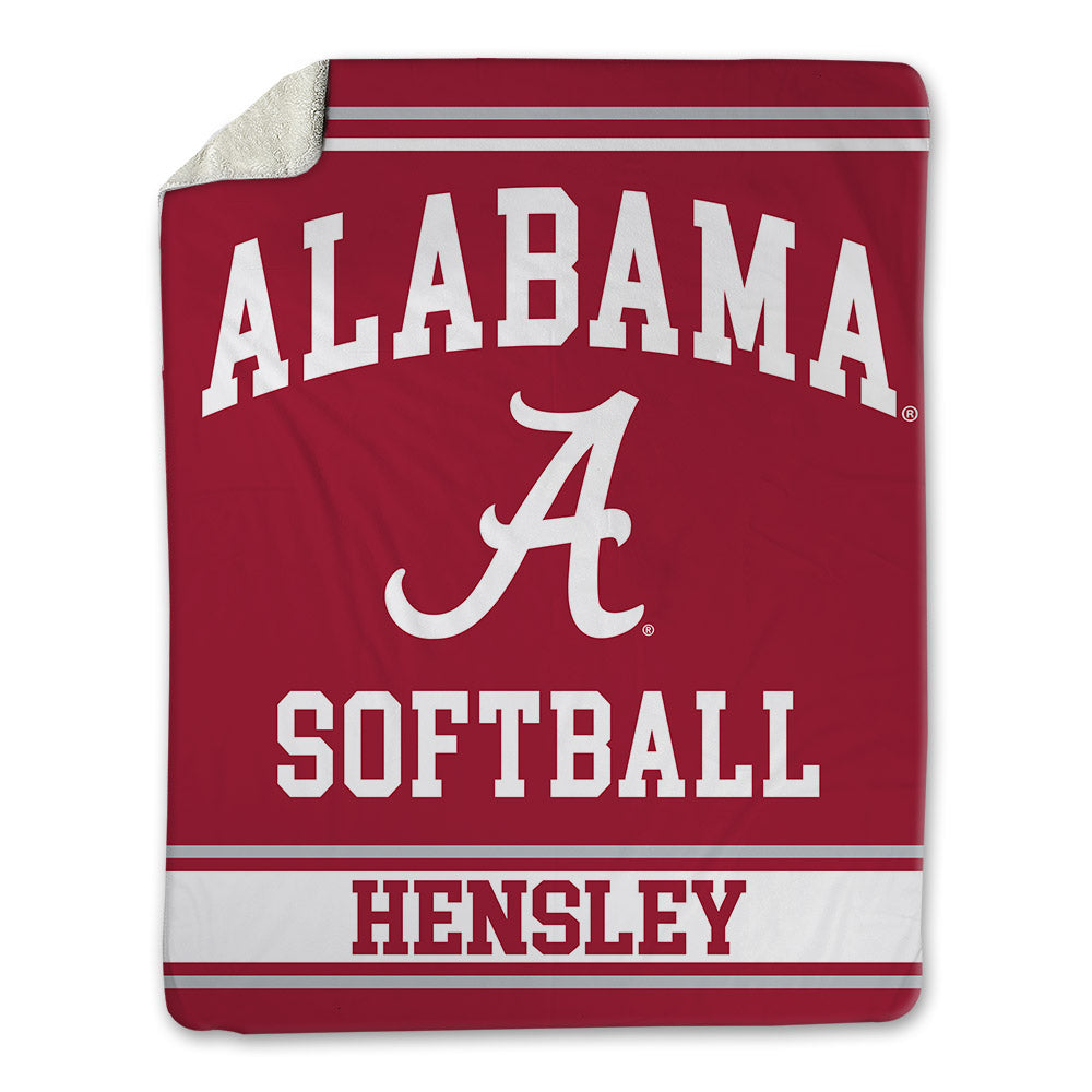 Alabama - Softball Alumni : Faith Hensley - Blanket-0