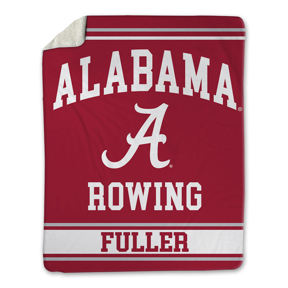 Alabama - NCAA Women's Rowing : Rachel Fuller - Blanket-0