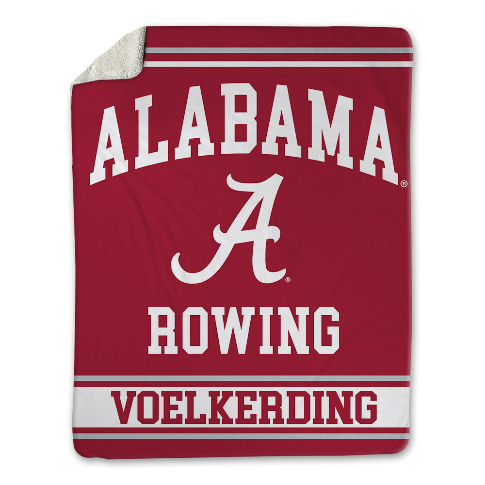 Alabama - NCAA Women's Rowing : Emma Voelkerding - Blanket-0