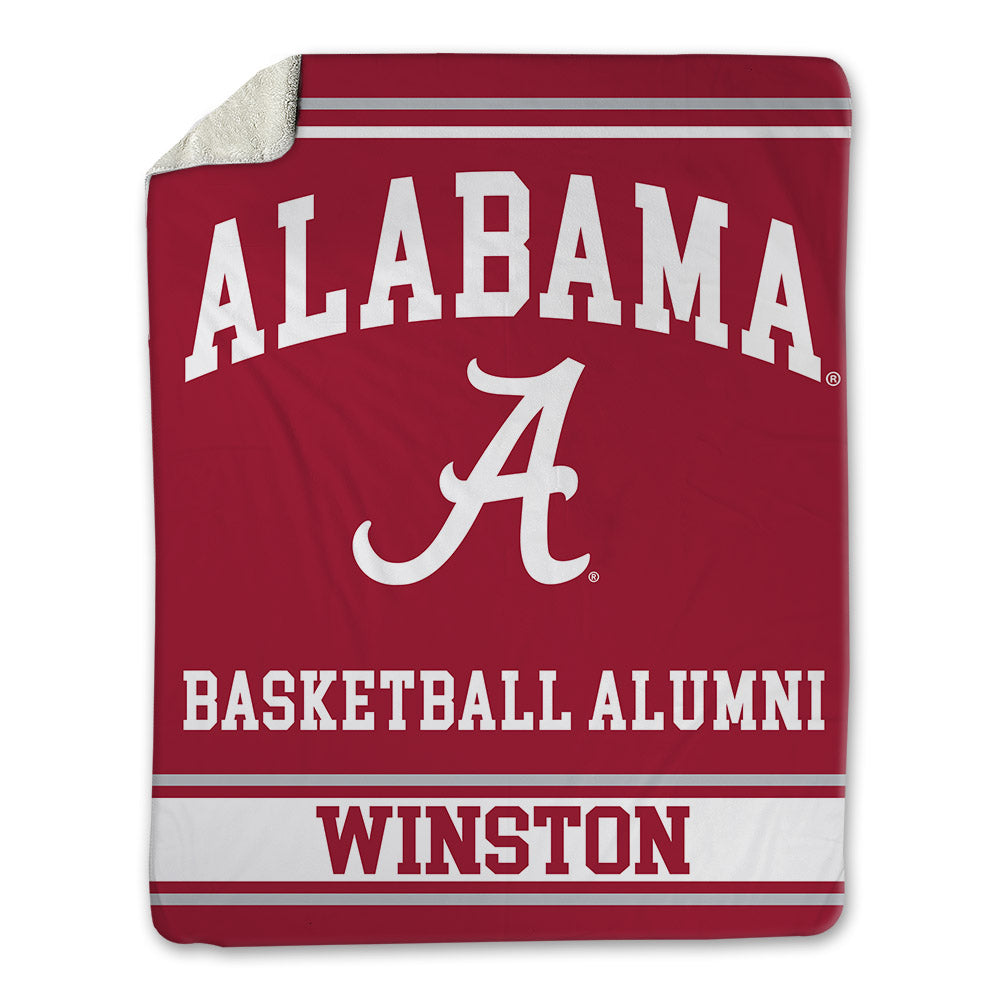 Alabama - Men's Basketball Alumni : Kennedy Winston - Blanket-0