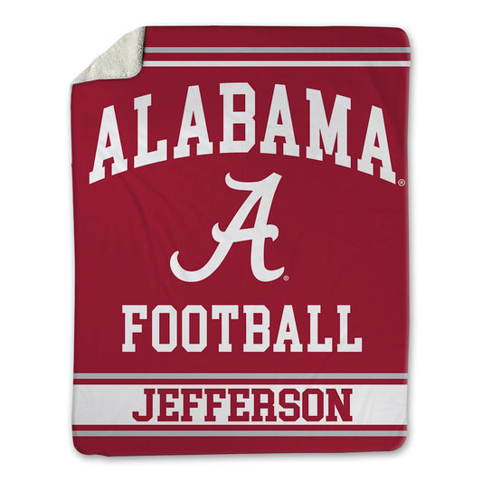 Alabama - NCAA Football : Amari Jefferson - Blanket-0