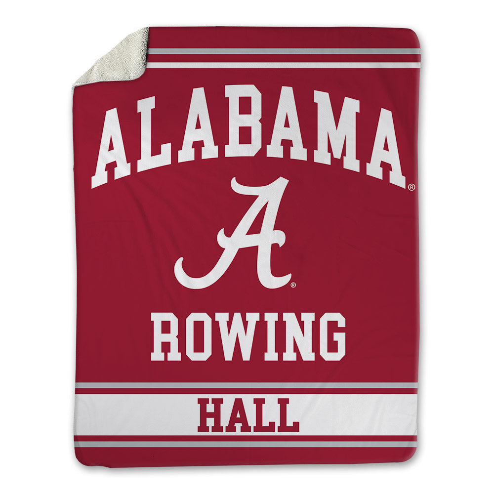 Alabama - NCAA Women's Rowing : Lauren Hall - Blanket-0