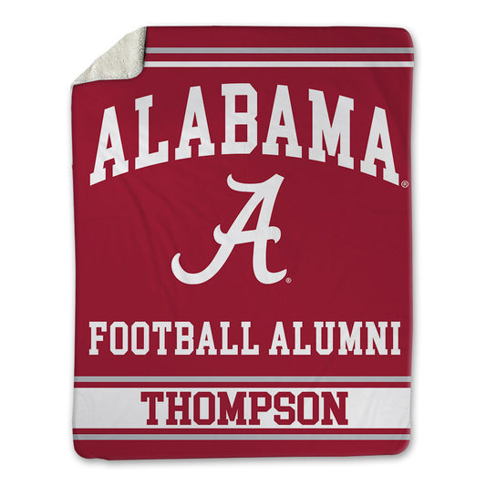 Alabama - Football Alumni : Louis Thompson - Blanket-0