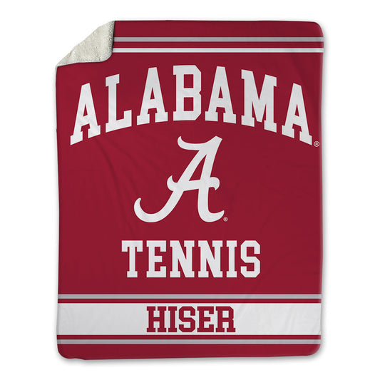 Alabama - NCAA Women's Tennis : Anne Marie Hiser - Blanket-0