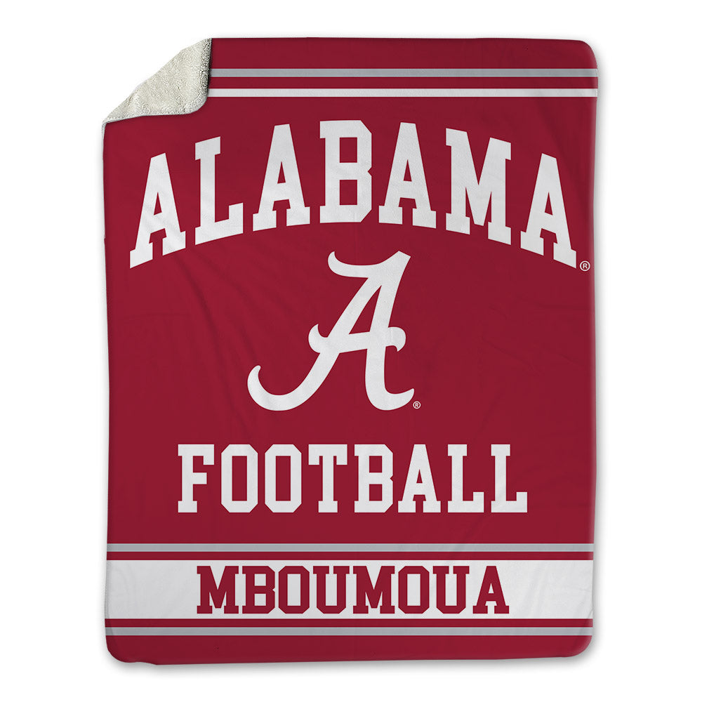 Alabama - NCAA Football : Steve Mboumoua - Blanket-0