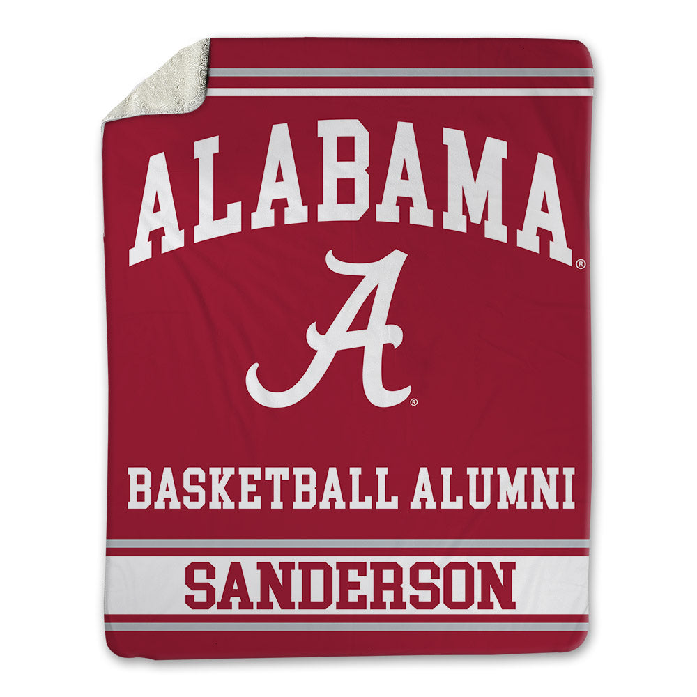 Alabama - Men's Basketball Alumni : Wimp Sanderson - Blanket-0