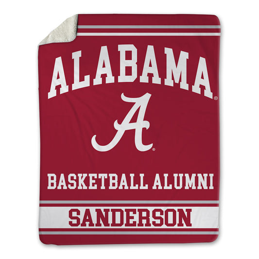 Alabama - Men's Basketball Alumni : Wimp Sanderson - Blanket-0