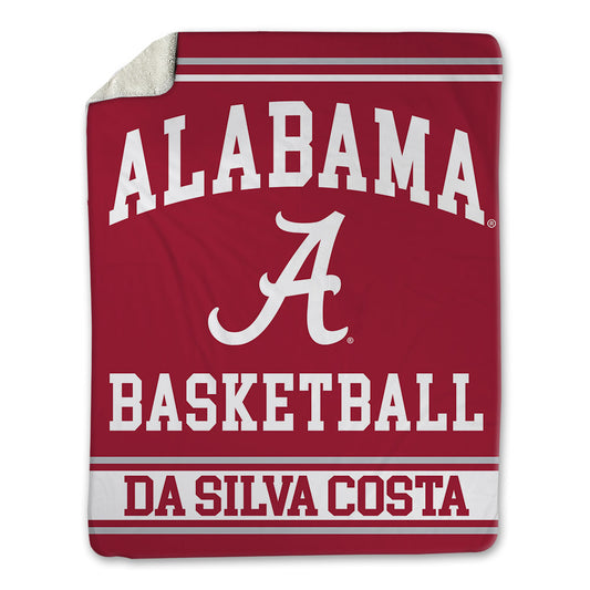 Alabama - NCAA Women's Basketball : Lourdes Da Silva Costa - Blanket-0